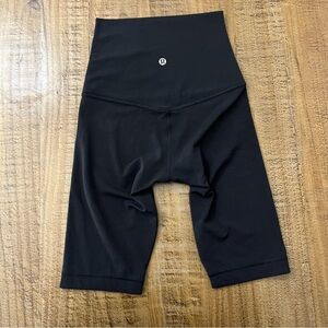 Lululemon Black 10" inseam Biker Shorts